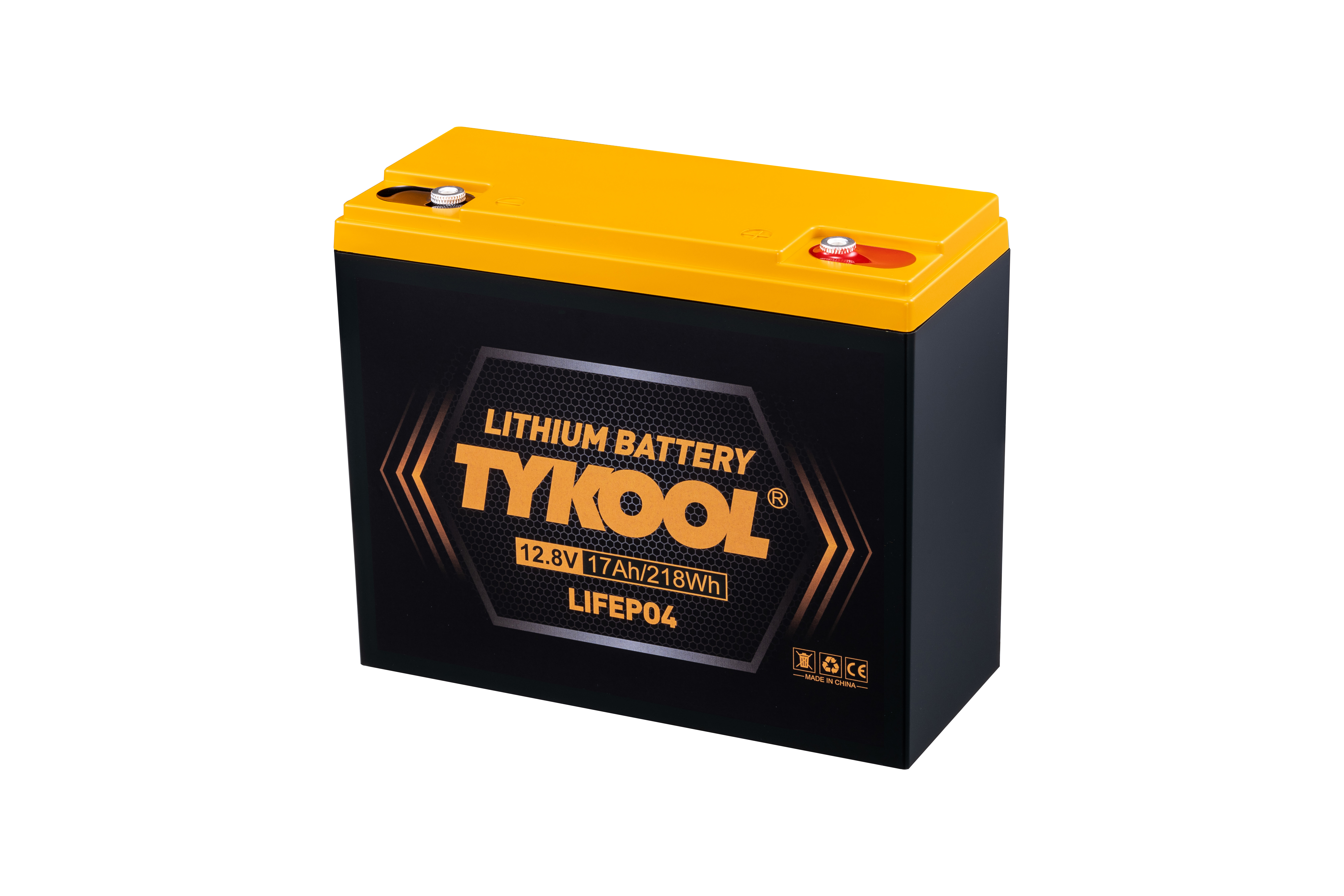 12.8V / 12V 17Ah LiFePO4 Lithium Battery
