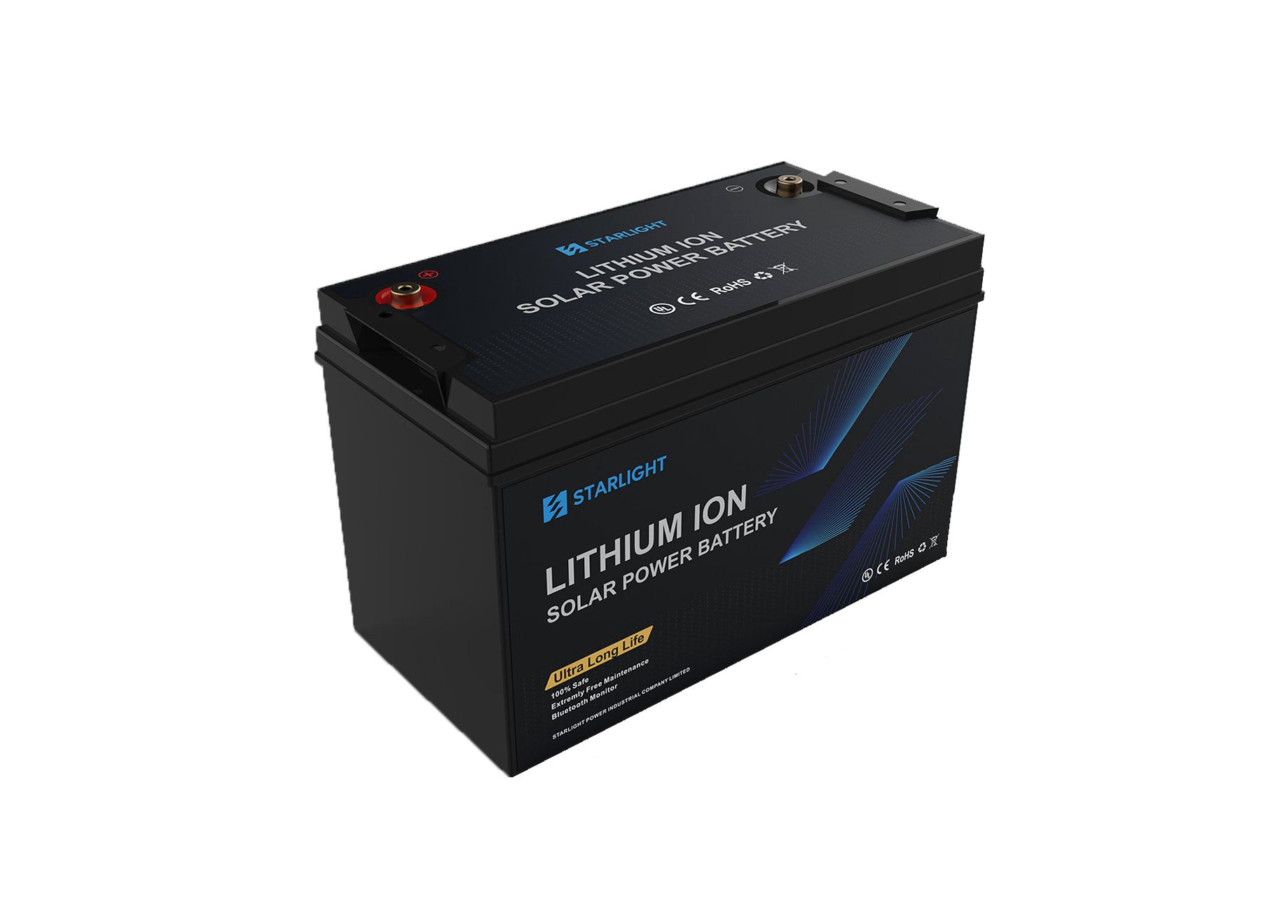 12.80V / 12V 100Ah LiFePO4 Lithium Battery