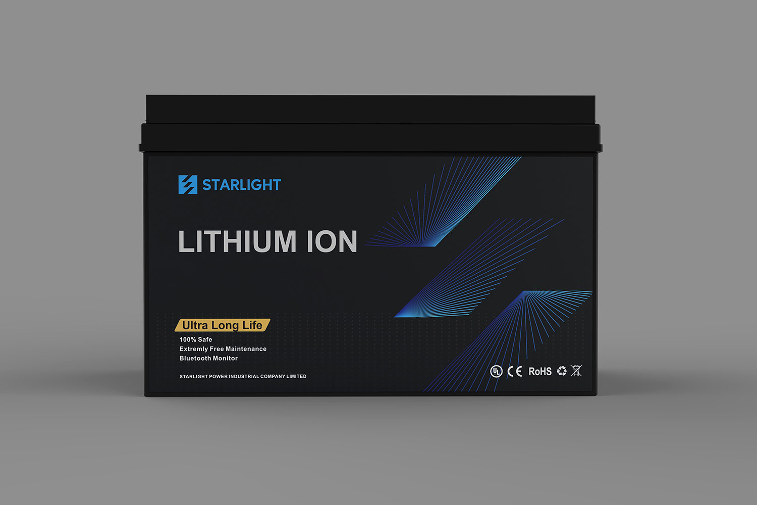 starlight 12v 100Ah solar battery
